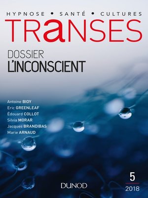 cover image of Transes n°5--4/2018 L'Inconscient
